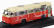 Edicola Magirus Deutz Saturn Ii Autobus 1957 - Damage Display Box 1:72 Červený Krém