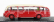 Edicola Mercedes benz Lp3500 Autobus 1935 - Damage Display Box 1:72 Červený Krém