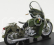 Edicola Moto guzzi Falcone 500 Carabinieri 1967 1:24 Vojenská Zelená
