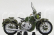 Edicola Moto guzzi Falcone 500 Carabinieri 1967 1:24 Vojenská Zelená