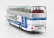 Edicola Neoplan Nh22 Skyliner Autobus 1983 1:43 Stříbrná Bílá Modrá