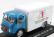 Edicola Om fiat Leoncino Truck Frigorifero Consorzio Pescatori Di Goro 1966 1:43 Světle Modrá Bílá