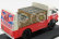 Edicola Om fiat Leoncino Truck Portabottiglie Spumador 1957 - Transport Bottle 1:43 Červená Bílá