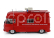 Edicola Peugeot J7 Van Fire Engine Service Departemental De Protection Contre L'incendie Puy De Dome 1969 1:43 Red