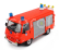 Edicola Peugeot J9 Van Vehicule De Secours Roiter Fire Engine 1982 1:43 Oranžová Fluo Stříbrná