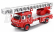 Edicola Saviem 57 Truck Scala 1977 Požární vůz 1:43, červená