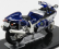 Edicola Suzuki Gsx1300r Hayabusa - Damage Display Box 1:24 Modrá Met Stříbrná