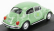 Edicola Volkswagen Beetle Maggiolino 1972 - Con Vetrina - With Showcase 1:43 Světle Zelená