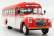 Edicola Volvo B375 Autobus Sweden 1957 1:43 Oranžová Bílá