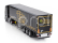 Eligor DAF Xg Truck Cassonato Remorque Tautliner Aigle Group 2022 1:43 Černá Žlutá
