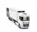 Eligor DAF Xg Truck Semi-frigo T2l Transports 2021 1:43 Bílá Modrá