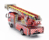 Eligor Iveco fiat Eurocargo Magirus Truck Ttl M32l-as Scala Turnable Ladder Sapeurs Pompiers 2012 1:43 Červená Bílá
