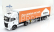 Eligor Iveco fiat S-way Np Truck Telonato Weldom Transports 2021 1:43 Bílá Oranžová
