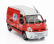 Eligor Renault Master Van Arlette Gruss 2003 1:43 Červená Bílá