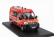 Eligor Renault Master Van Vec Bspp Vehicule Equipe Cynotechnique Sapeurs Pompiers De Paris 2019 1:43 Red