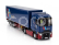 Eligor Renault T-high Truck Cassonato Deret Transports 2023 1:43 Blue