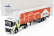 Eligor Renault T-line Truck Telonato Weldom Transports 2023 1:43 Bílá Oranžová