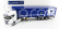 Eligor Scania S500 Truck Telonato Gelin Transports 2016 1:43 Bílá Modrá