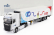 Eligor Scania S770 V8 Truck Semi-frigo Soignon Transports 2020 1:43 Bílá