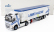 Eligor Volvo Fh 500 Truck Cassonato Lannepoudenx Transports 2020 1:43 Bílá Modrá