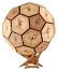 EscapeWelt 3D Dřevěná skládačka Quest Ball složená