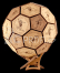 EscapeWelt 3D Dřevěná skládačka Quest Ball složená