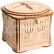 EscapeWelt 3D Dřevěná skládačka Secret Lock Box složená