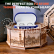 EscapeWelt 3D Dřevěná skládačka Secret Maze Box složená