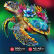 EscapeWelt Dřevěné puzzle Želva 500 dílků