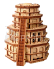 EscapeWelt Dřevěný hlavolam Quest Tower