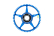 Exway Precision Pulley pro Atlas Pro (modrý) sada 2 ks
