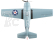 F4F Wildcat 0.5m AS3X BNF Basic
