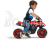 FALK - Dětské odrážedlo Moto Racing Team ride-on červené