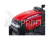 FALK - Šlapací traktor Case iH Maxxum 130 CVX s vlečkou červený