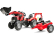 FALK - Šlapací traktor Case IH Puma 240CVX s nakladačem, rypadlem a vlečkou