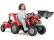 FALK - Šlapací traktor Case IH Puma 240CVX s nakladačem, rypadlem a vlečkou