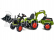 FALK - Šlapací traktor Claas Arion 430 s nakladačem, rypadlem a vlečkou