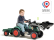 FALK - Šlapací traktor Farm Lander s nakladačem a vlečkou