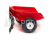 FALK - Šlapací traktor Garden master červený s vlečkou