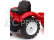 FALK - Šlapací traktor Garden master červený s vlečkou