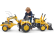 FALK - Šlapací traktor Komatsu s nakladačem, rypadlem a vlečkou