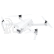 Dron DJI Mavic Pro (Fly More WHITE Combo)