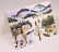 Galison Folk Art Christmas Deluxe Notecard Collection 24 ks