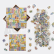 Galison Puzzle Cestovní lístky vintage 500 dílků