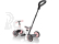 Globber - Dětské odrážedlo Learning Bike 3v1 bílé / pastelově růžové