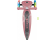 Globber - Koloběžka Primo Foldable Lights Red