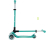 Globber - Koloběžka Primo Plus Lights V2 skládací Blue/Emerald Green