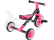 Globber - Tříkolka / odrážedlo Learning Trike Fuchsia pink