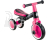 Globber - Tříkolka / odrážedlo Learning Trike Fuchsia pink