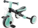 Globber - Tříkolka / odrážedlo Learning Trike Fuchsia pink